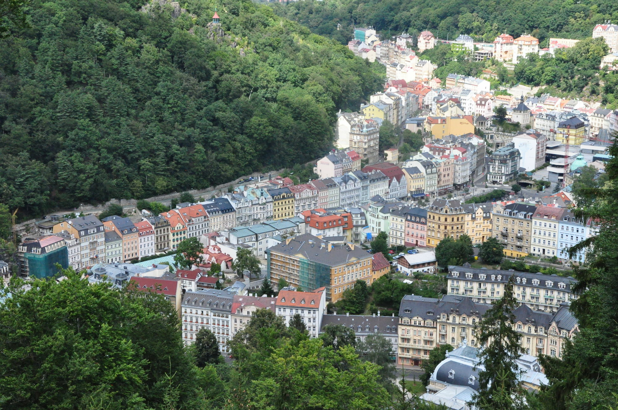 Hotel Maltezsky Kriz Karlovy Vary Bagian luar foto